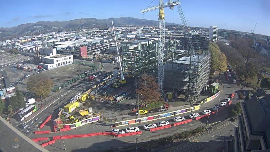 Timelapse of the Christchurch Outpatients Building  (July 2016 to January 2018)